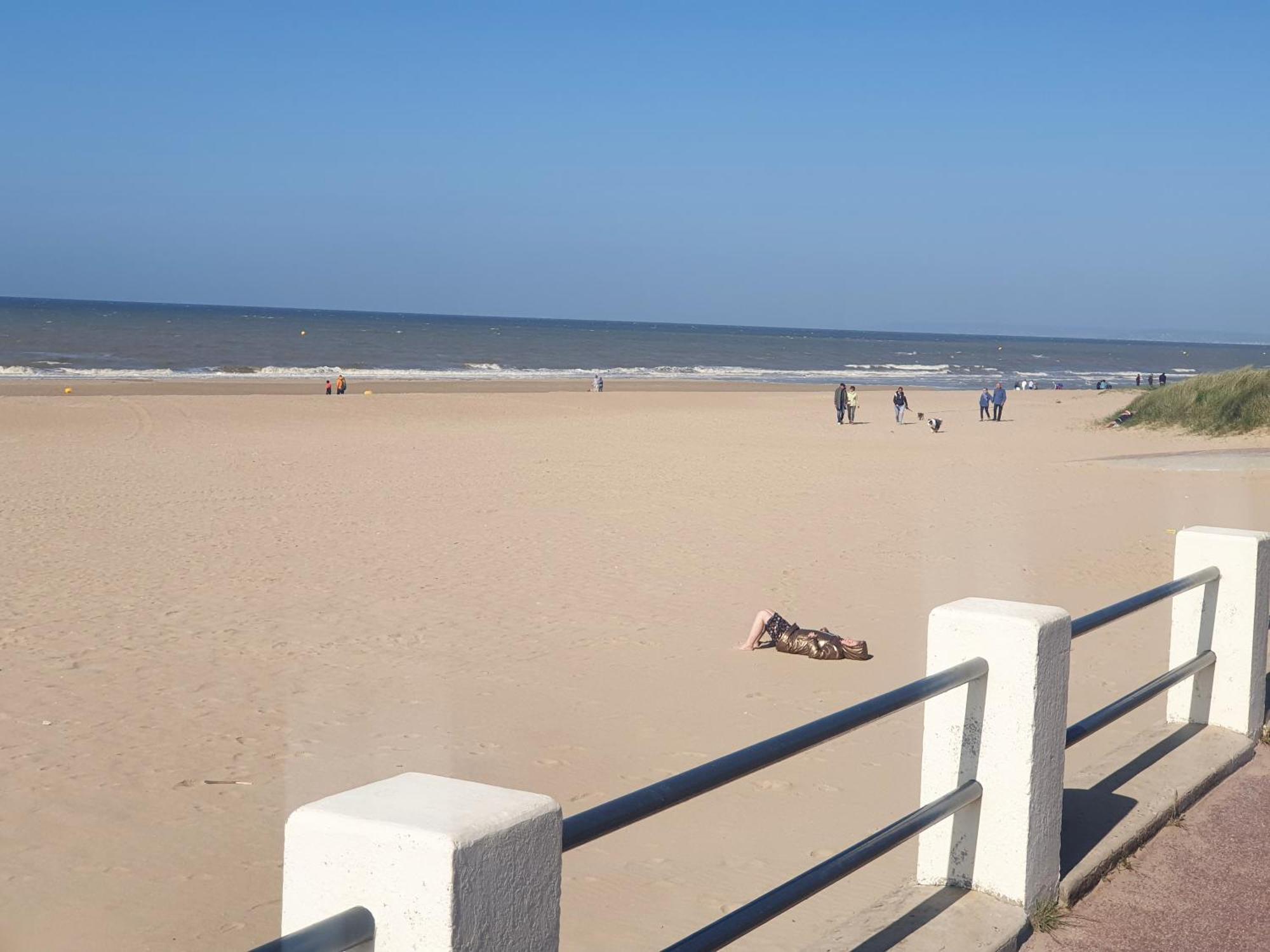 Studio Front De Mer Merville-Franceville-Plage Exterior photo